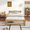 Fortuna Lai Holzbett 90x200 cm, Solide Einzelbett Produktbild-Vorschau 2