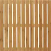 A close-up, top-down view of a bamboo bath mat. Produktbild-Vorschau