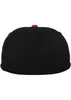 Flexfit 210 Premium Flat Flatcap L/XL schwarz/rot Náhľad obrázku produktu 9