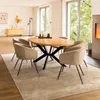 Home Deluxe Tavolo da pranzo rotondo allungabile AVENTURA Anteprima dell’immagine prodotto 3