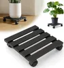 Izrielar 3X WPC Pflanzenroller 30cm, Blumenroller Tragkraft Produktbild-Vorschau 1