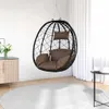 vidaXL Chaise suspendue en forme d'œuf, marron café, 91,5 x Voir les images du produit 2