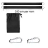 HSXL Hängematten-Hängesystem – 2x Nylonband 280 cm lang Produktbild-Vorschau 5