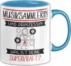 Musiksammlerin Und Prinzessin Tasse Geschenk Für Eine Produktbild-Vorschau 1