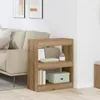 vidaXL Artisan dubová knižnica 60 x 30 x 72 cm materiál na Náhľad obrázku produktu 3