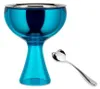 Alessi "Big Love" Bowl+Spoon, Az (Art.-Nr. AMMI01S AZ, EAN Anteprima dell’immagine prodotto 1