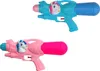 Pinke Kinder Wasserpistole mit blauem Wassertank und Produktbild-Vorschau 2
