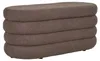 ŁAWKA Dartford BOUCLE brązowa w stylu skandynawskim Podgląd zdjęcia produktu 4