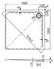 Schulte Duschwanne Aira, 100x100 cm, Komplettset inkl. Produktbild-Vorschau 6