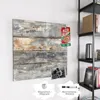 Magnettafel 50x50cm Pinnwand Whiteboard beschreibbar - Produktbild-Vorschau 4