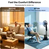 OZAVO Standventilator ,Wassersprüher, mit Fernbedienung & Produktbild-Vorschau 8
