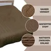 Přehoz XL (140x210 cm) s polstrovanou mezivrstvou (hnědý) - Náhled obrázku produktu 3