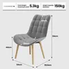 MIADOMODO® Esszimmerstühle - Farbwahl, 2/4/6/8 Set, Produktbild-Vorschau 3