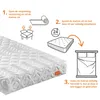 Materasso ergonomico a 7 zone in schiuma fredda, 120 x 200 Anteprima dell’immagine prodotto 5