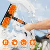 Nettoyeur de vitres professionnel, raclette de douche 2en1 Voir les images du produit 7