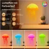 Quallen Lampe, LED Jellyfish Lamp Quallenlampe Intelligente Produktbild-Vorschau 5
