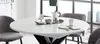 Esstisch schwarz weiss matt 110x78 cm Big System Rund Stern Produktbild-Vorschau 4