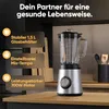 Bomann Universalmixer UM 6084 CB Edelstahl Produktbild-Vorschau 2