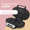 Clatronic WA 3745 Waffeleisen, Edelstahlgehäuse, 1200 Watt, Produktbild-Vorschau 9