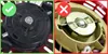 A collage showing two close-up views of a starter mechanism for a Honda engine, one with a green checkmark indicating correct, and the other with a red cross indicating incorrect. Náhľad obrázku produktu