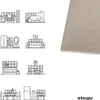 STEGU Pannello Imbottito Rivestimento Parete Testiera Letto Anteprima dell’immagine prodotto 8
