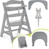 Hauck Hochstuhl Alpha Plus Grey - im Sparset Produktbild-Vorschau 1