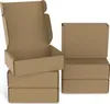 XINZI 20x obalové krabice hnedé 15x10x4cm - skladacie Náhľad obrázku produktu 1