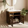 Mobile sottolavabo Relaxdays, A x L x P: 63 x 60 x 30 cm, 3 Anteprima dell’immagine prodotto 3