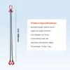 SucceBuy řetězový závěs, 5/16 palce x 6 stop, s hákem, Náhled obrázku produktu 7