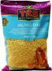 A bag of TRS Mung Dal with a graphic of a woman in traditional Indian attire. Produktbild-Vorschau