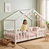 Letto per bambini 'Treviolo' in look casa con protezione Anteprima dell’immagine prodotto 6