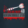 Spreadshirt 40. Geburtstag | Darts Design | Double 20 Produktbild-Vorschau 2