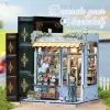 Puzzle 3D, Mini Domek DIY, Niebieski Kwiat Anny, Cutebee, Podgląd zdjęcia produktu 9