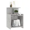 vidaXL Nachttisch Betongrau 40x35x60 cm Holzwerkstoff Produktbild-Vorschau 5