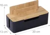 Relaxdays Scatola porta cavi, per 2 prese multiple, Anteprima dell’immagine prodotto 4