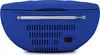 The back of a blue boombox is shown against a white background. Anteprima dell’immagine prodotto