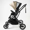 Kinderwagen Sportwagen Schwarz/Beige 15 kg, 104 x 56,5 x 82 Produktbild-Vorschau 5