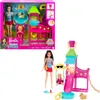 Barbie Puppenbabysitter-set Wasserpark Rosa  Rosa One Size Produktbild-Vorschau 4