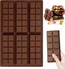 Silikon Schokoladenform,Schokoladentafel Form fš¹r 6 Tafeln Produktbild-Vorschau 1