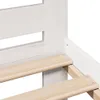 vidaXL Massivholzbett ohne Matratze Weiß 200x200 cm Produktbild-Vorschau 7