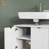 Waschtischunterschrank  Livinity ATERNO Weiß 70 x 63 cm mit Produktbild-Vorschau 6
