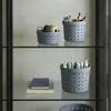 NHG Corbeille de rangement SEOUL ROUND ORGANIZER M PP gris Voir les images du produit 5