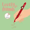 Legami Gel Pen Lovely Friends Ladybug, mit Tierdeko, Produktbild-Vorschau 3