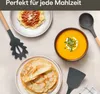 Set di 8 utensili da cucina in legno - Silicone resistente Anteprima dell’immagine prodotto 5