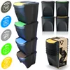 Mülleimer- 4er Set Mülltrennungssystem - Set aus 4x25L Produktbild-Vorschau 1