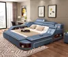 Leder Bett Betten Polster Doppel Multifunktion 180x200 Produktbild-Vorschau 7