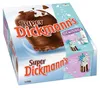 Super Dickmanns 9 biscuits mousseux au chocolat avec fond Voir les images du produit 1