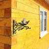 Relaxdays Vogeltränke Gusseisen, Wandmontage, wetterfest, Produktbild-Vorschau 5