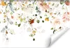Muralo Vlies Fototapete bunte BLUMEN Blätter Pflanzen Natur Produktbild-Vorschau 1