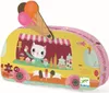 Djeco-Puzzle: Eiswagen - 16 Teile Produktbild-Vorschau 1